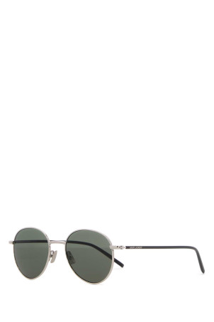 Silver metal SL 865 sunglasses SAINT LAURENT (862857Y9973)