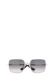 Silver metal sunglasses ALEXANDER MCQUEEN (872995I3330)