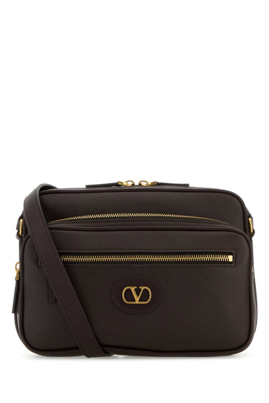 Dark brown leather Antibes crossbody bag VALENTINO GARAVANI (8Y2B0S96RBN)