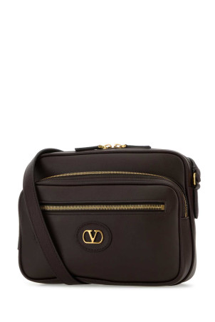 Dark brown leather Antibes crossbody bag VALENTINO GARAVANI (8Y2B0S96RBN)