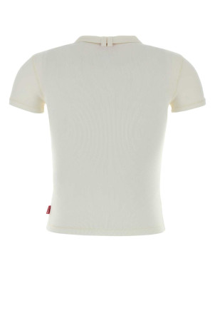 White stretch cotton T-Iaras t-shirt DIESEL (A236450JEAI)
