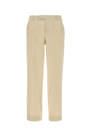 Cream cotton Emma pant PT TORINO (CDVSEAZ00STDSD82)