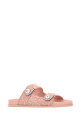 Pink boucle Fayence slippers JIMMY CHOO (FAYENCESANDALTWW)