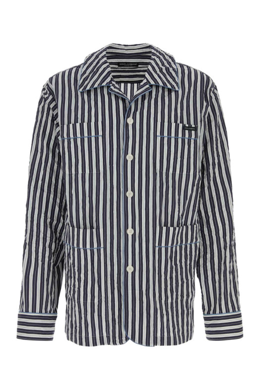 Embroidered viscose blend shirt DOLCE & GABBANA (G5OI1TFBMFU)