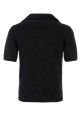 Black cotton blend polo shirt Black DOLCE & GABBANA (GXZBHZJGMGX)