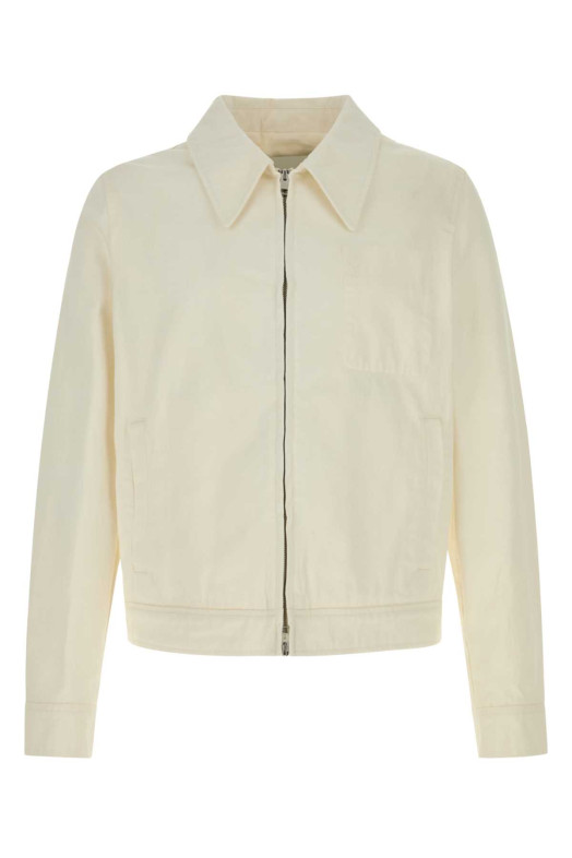 Ivory denim jacket AMI (HJK904DE0126)