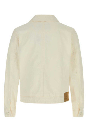 Ivory denim jacket AMI (HJK904DE0126)