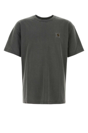 Slate cotton oversize S/S Nelson T-Shirt CARHARTT WIP (I029949)