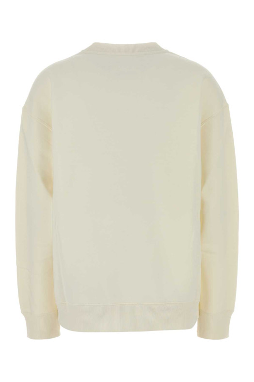 Ivory cotton sweatshirt White JIL SANDER (J02GU0113J20128)