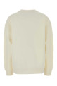 Ivory cotton sweatshirt White JIL SANDER (J02GU0113J20128)