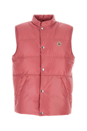 Dark pink polyester Restigo down jacket MONCLER (L10911A00143597YX)
