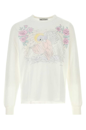 White cotton oversize t-shirt OUR LEGACY (M2266CFP)