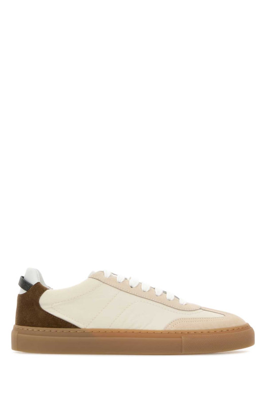 Multicolor fabric and suede sneakers BRUNELLO CUCINELLI (MZSFG3197)