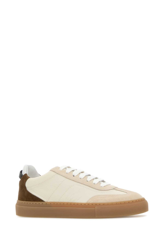 Multicolor fabric and suede sneakers BRUNELLO CUCINELLI (MZSFG3197)