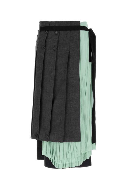 Multicolor skirt PRADA (P164IRSOOO19Q3)