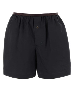 Black cotton blend shorts LEMAIRE (PA1270LF1500)