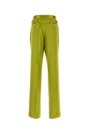 Pistachio green satin pant TOM FORD (PLMD04SVP04R)