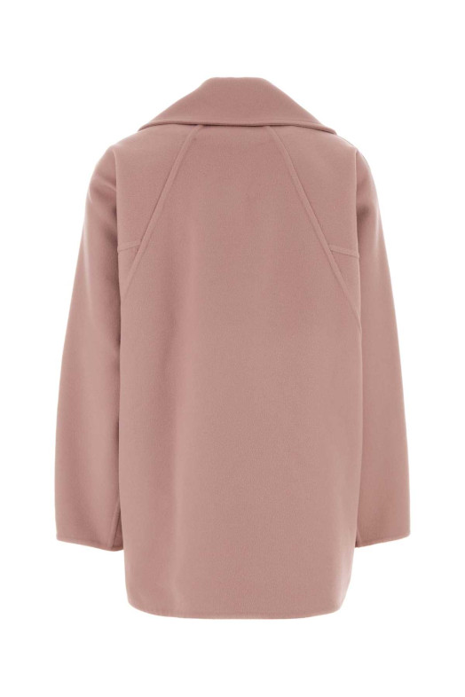 Pink wool coat Pink LOEWE (S359Y01XE8)