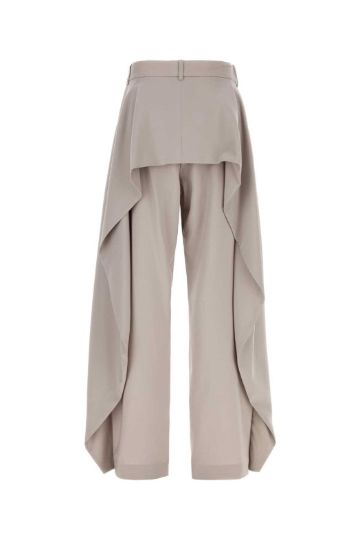 Cappuccino wool pant Gray LOEWE (S540Y04XNP)