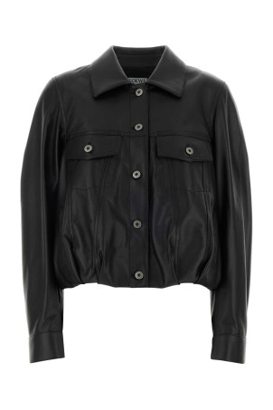 Black leather jacket Black LOEWE (S540Y34L96)