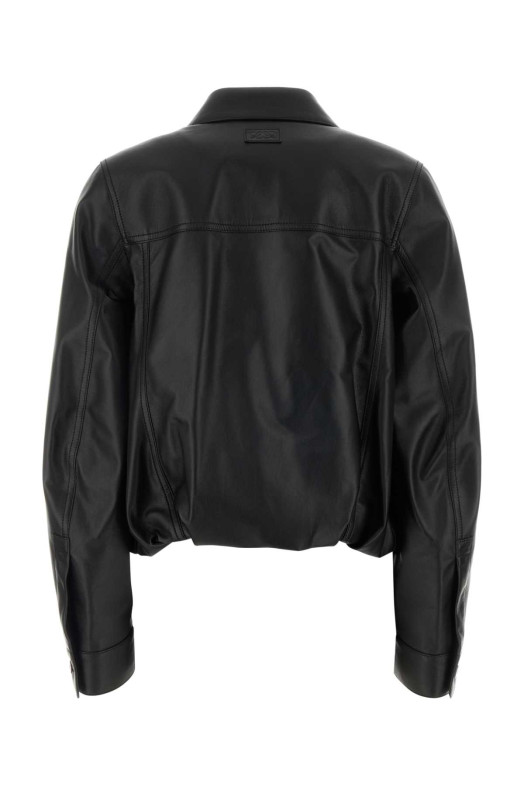Black leather jacket Black LOEWE (S540Y34L96)
