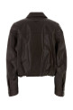 Chocolate leather jacket LOEWE (S540Y34L96)
