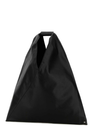 Black synthetic leather Japanese shoulder bag MM6 MAISON MARGIELA (S54WD0039P8396)