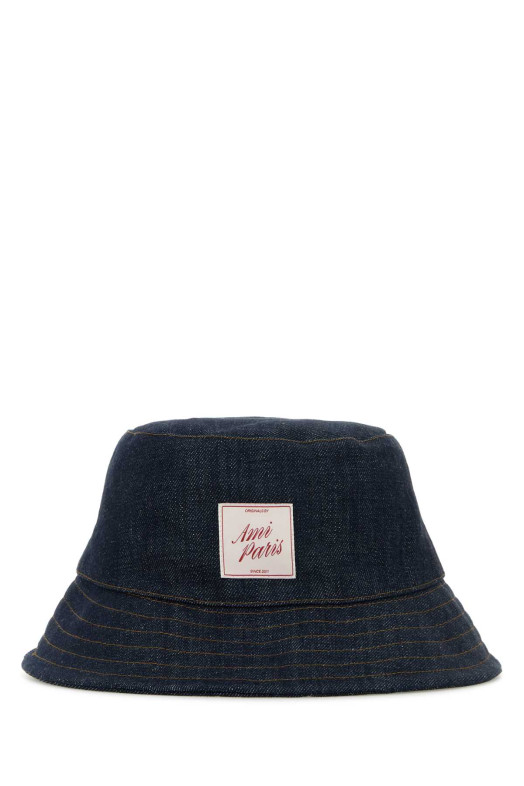 Denim bucket hat AMI (UHA684DE0122)