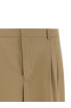 Fresh wool bermuda shorts Beige