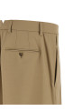 Fresh wool bermuda shorts Beige