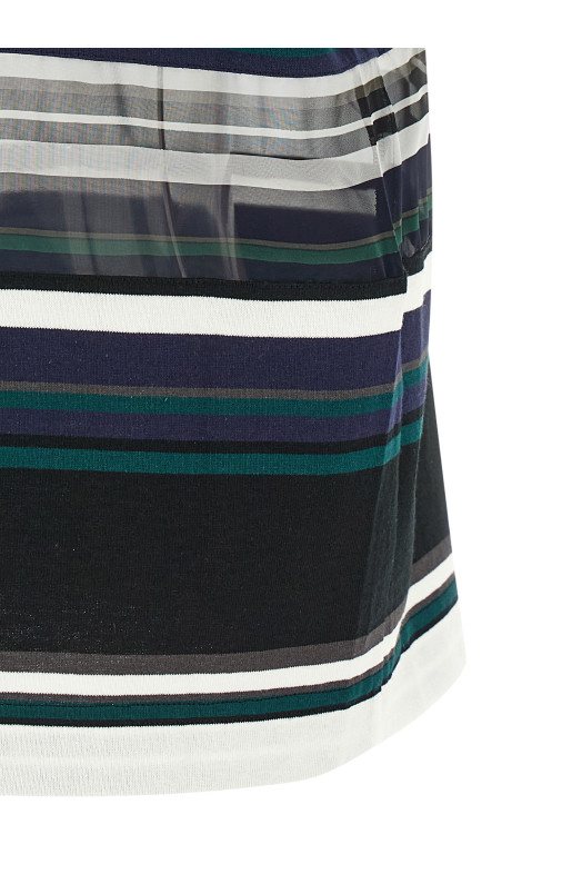 Organza insert t-shirt Multicolor