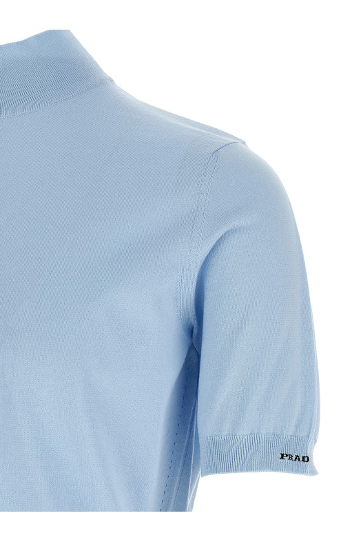 Intersio logo sweater BLUE