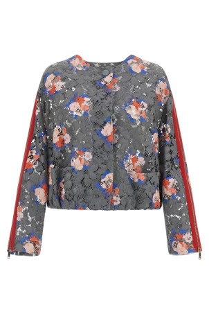 'Fendi Bouquet' lace blazer Gray