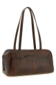 'Prada Carry' large top case Brown