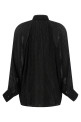 Сорочка в складку, чорна PLISSESHIRTBLACKPLISSE08