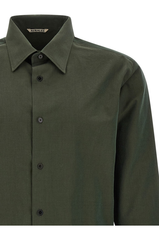 Chambray shirt Green