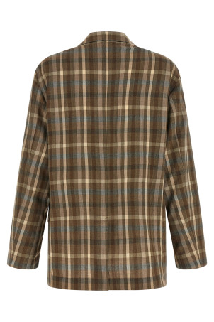 Super 130's wool blazer Brown