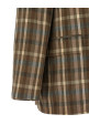 Super 130's wool blazer Brown