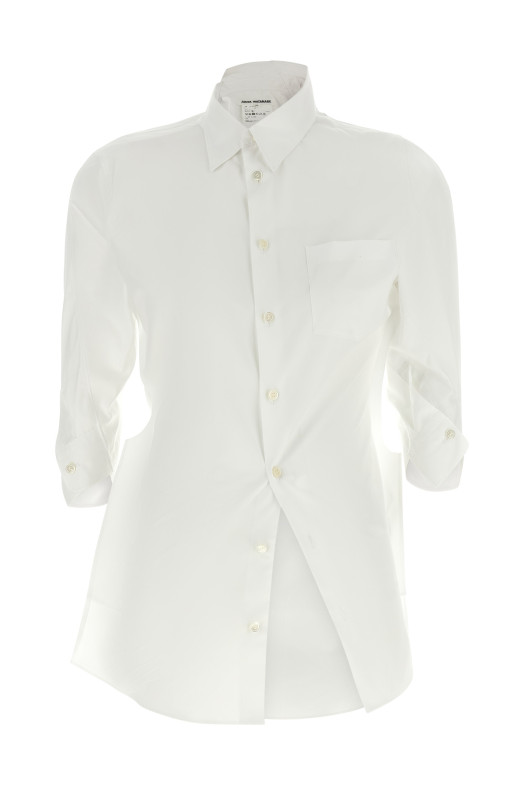 Asymmetric shirt White