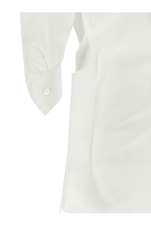Asymmetric shirt White