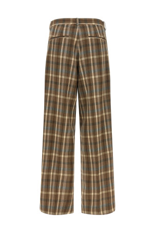 Super 130's wool pants Brown