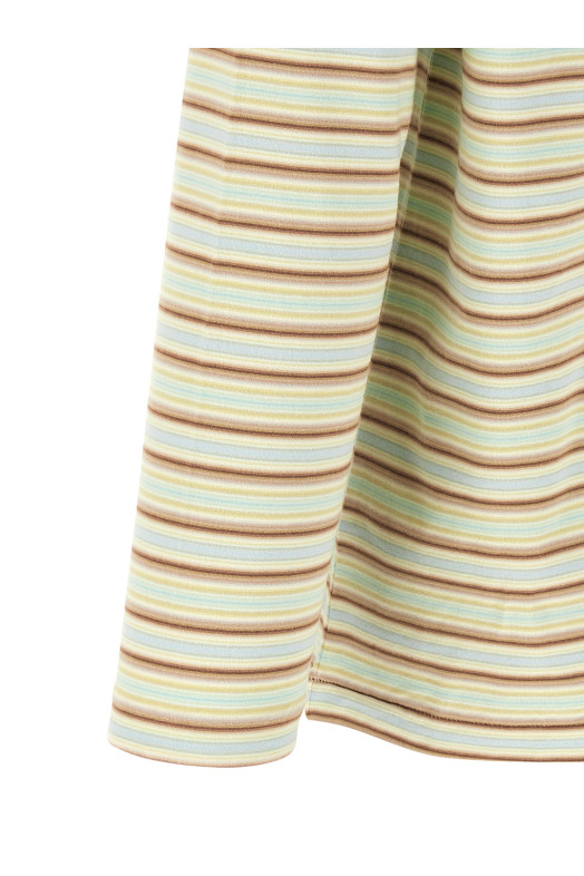 Gradient stripes t-shirt Multicolor