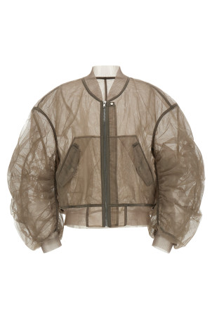'Secchia Flight' bomber jacket Gray
