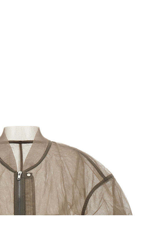 'Secchia Flight' bomber jacket Gray