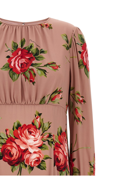 'Bouquet Rose' dress Pink