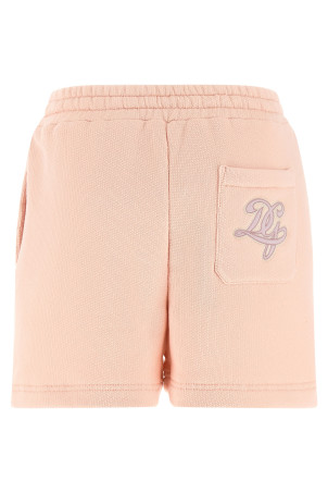Шорти з нашивкою з логотипом, рожеві DOLCE & GABBANA FTC90ZGDDMIF0372