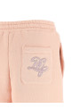 Шорти з нашивкою з логотипом, рожеві DOLCE & GABBANA FTC90ZGDDMIF0372