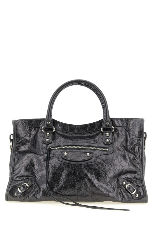 'Le City M' handbag Silver