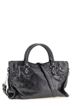 'Le City M' handbag Silver