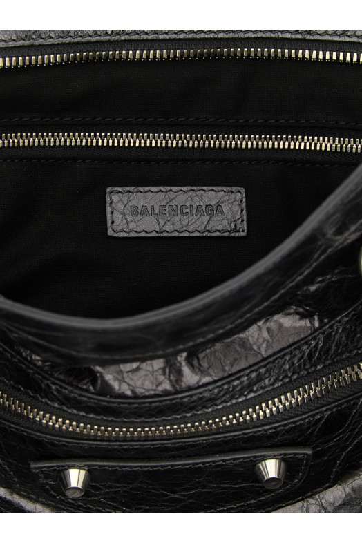 'Le City M' handbag Silver
